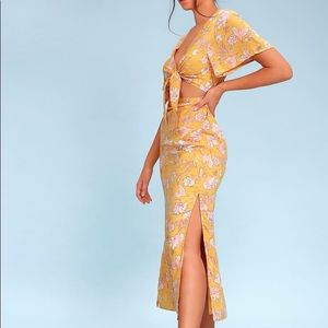 Amuse society midi dress